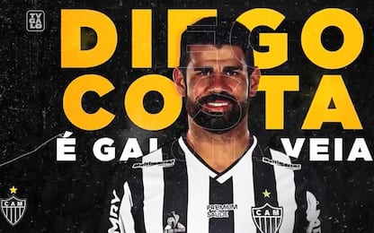 Diego Costa in Brasile: è dell'Atletico Mineiro