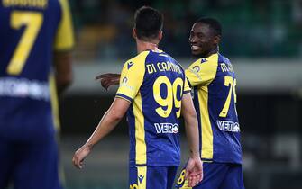 Hellas Verona vs Catanzaro - Coppa Italia 2021/2022 Foto Spada/LaPresse
14 Agosto 2021 Verona, Italia
sport calcio
Hellas Verona vs Catanzaro - Coppa Italia 2021/2022 - Stadio Marcantonio Bentegodi
Nella foto: hongla
Photo Spada/LaPresse
August 14, 2021 Verona, Italy
sport soccer
Hellas Verona vs Catanzaro - Italian Cup 2021/2022 - Marcantonio Bentegodi Stadium
In the pic: hongla
