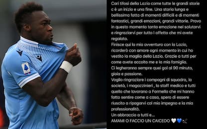 Caicedo ai tifosi: "Ricorderò la Lazio con amore"