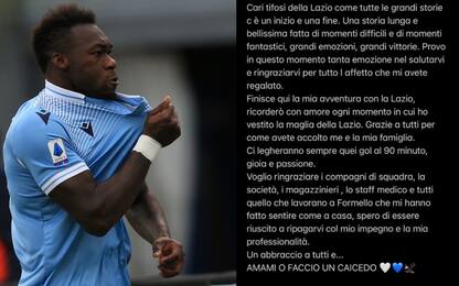 Caicedo ai tifosi: "Ricorderò la Lazio con amore"