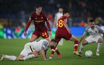UEFA CONFERENCE LEAGUE  2021-2022, FOOTBALL MATCH: AS ROMA VS ZORYA LUHANSK, ROME, ITALY -  NOVEMBER 25th 2021