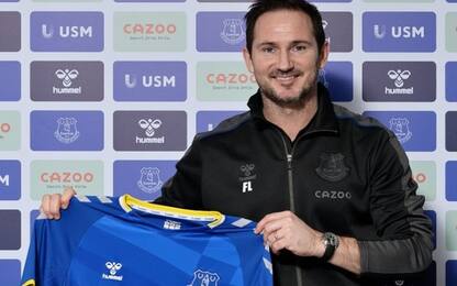 Frank Lampard è il nuovo allenatore dell'Everton