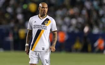 CARSON, CA - FEBRUARY 24: Nigel De Jong of Los Angeles during the CONCACAF Champions League match between LA Galaxy and Santos Laguna at StubHub Center on February 24, 2016 in Carson, California.  (Photo by Matthew Ashton - AMA/Getty Images)