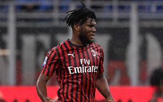 Frank Kessie of AC Milan during the Serie A match between AC Milan and Napoli at Stadio San Siro, Milan, Italy on 23 November 2019. Photo by Mattia Ozbot.
Editorial use only, license required for commercial use. No use in betting, games or a single club/league/player publications.//UKSPORTSPICS_1023.3658/1911251647/Credit:UK Sports Pics/SIPA/1911251647