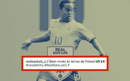 Un club di 3^ Divisione annuncia Ronaldinho, ma...