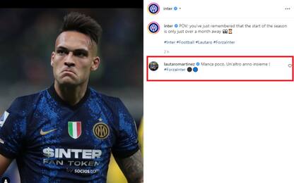 Lautaro pazzo di Inter: "Un altro anno insieme"