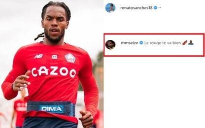 Maignan a Renato Sanches: "Il rosso ti dona"