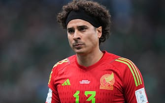 Guillermo Ochoa of Mexico during the FIFA World Cup Qatar 2022 match, Group C, between Argentina and Mexico played at Lusail Stadium on Nov 26, 2022 in Lusail, Qatar. (Photo by Bagu Blanco / PRESSIN)