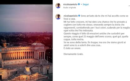 Zaniolo saluta la Roma: "È stato un onore"