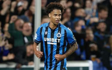 Club's Tajon Buchanan pictured during a soccer match between Club Brugge KV and KV Mechelen, Saturday 01 October 2022 in Brugge, on day 10 of the 2022-2023 'Jupiler Pro League' first division of the Belgian championship. BELGA PHOTO BRUNO FAHY (Photo by BRUNO FAHY/Belga/Sipa USA)