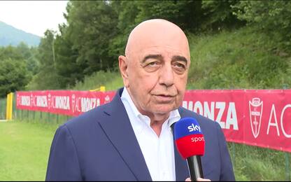 Galliani: "Berlusconi manca. Monza? Rosa completa"