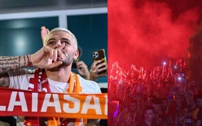 Icardi torna al Galatasaray: delirio a Istanbul