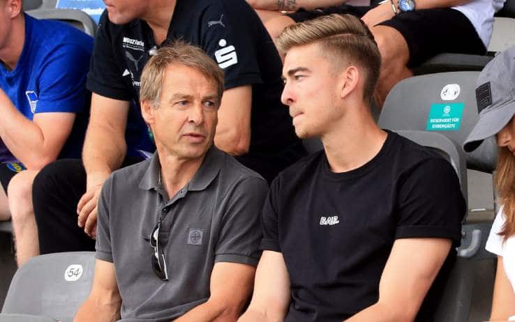 Jurgen e Jonathan Klinsmann
