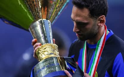 Calhanoglu: "Estremamente felice all'Inter"