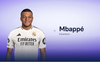 Mbappé, prima foto con la maglia del Real Madrid