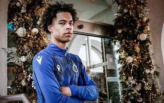 Club's Tajon Buchanan poses for the photographer ahead of a training session at the winter training camp of Belgian soccer team Club Brugge, in Marbella, Spain, Wednesday 05 January 2022. BELGA PHOTO BRUNO FAHY (Photo by BRUNO FAHY/Belga/Sipa USA)