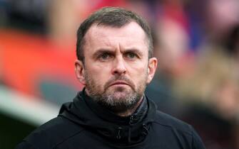 Southampton manager Nathan Jones during the Premier League match at the Gtech Community Stadium, London. Picture date: Saturday February 4, 2023.