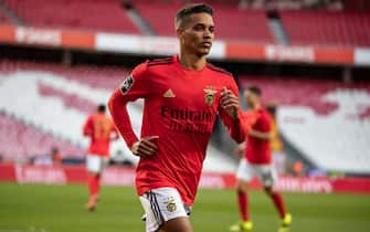 Pedrinho of Benfica during the menÃ‚Â´s Liga NOS game between Benfica and Boavista at Luz Stadium, Lisbon, Portugal  (Photo by Isabel Silva /SPP/Sipa USA)