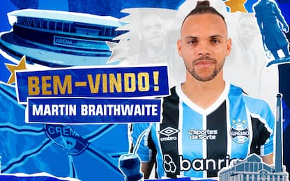 Braithwaite vola in Brasile: è del Gremio