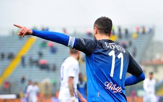 Foto LaPresse/Jennifer Lorenzini
05/05/2019 Empoli (Italia) 
Sport Calcio 
Empoli vs Fiorentina - Campionato italiano di Calcio Serie A TIM 2018 - 2019&#xa0;- Stadio &quot;Carlo Castellani&quot; 
Nella foto:&#xa0;Francesco Caputo

Photo LaPresse/Jennifer Lorenzini
May 05, 2019 Empoli (Italy)
Sport Soccer
Empoli vs Fiorentina - Italian Football Championship League A TIM 2018/ 2019 - &quot;Carlo Castellani&quot; Stadium&#xa0;
In the pic:&#xa0;Francesco Caputo