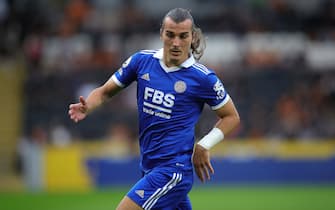 Leicester City's Caglar Soyuncu during a pre-season friendly match at the MKM Stadium, Kingston upon Hull. Picture date: Wednesday July 20, 2022.