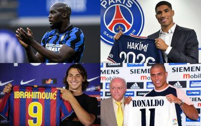 Le cessioni top dell'Inter: Lukaku scalza Ibra