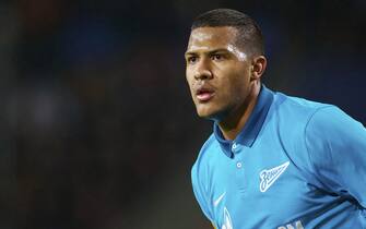 Jose Rondon of FC Zenit during the round of 32 UEFA Europa League match between PSV Eindhoven and Zenit Saint Petersburg on February 19, 2015 at the Philips stadium in Eindhoven, The Netherlands.(Photo by VI Images via Getty Images)