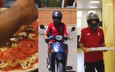 Il Granada presenta Villar: porta la pizza da Roma