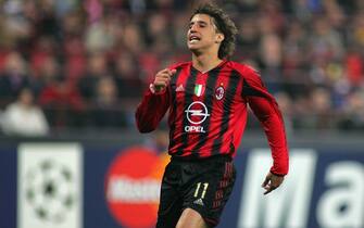 Milan - Inter UEFA Champions League 2004 2005 ©Jonathan Moscrop / LaPresse
06-04-2005 Milano
Sport - Calcio
Milan - Inter UEFA Champions League 2004 2005
Nella foto: Hernan Crespo