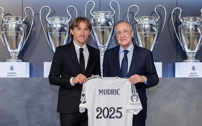 Real, ufficiale il rinnovo di Modric fino al 2025