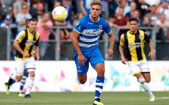 ZWOLLE, NETHERLANDS - SEPTEMBER 16: Alessandro Tripaldelli of PEC Zwolle  during the Dutch Eredivisie  match between PEC Zwolle v Vitesse at the MAC3PARK Stadium on September 16, 2018 in Zwolle Netherlands (Photo by Soccrates/Getty Images)