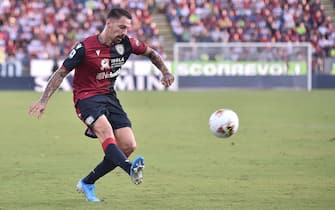 Foto LaPresse/Tocco Alessandro 
29/09/2019 Cagliari(Italia) 
Sport Calcio 
Cagliari Calcio vs Hellas Verona FC
Serie A TIM 2019/2020
Stadio &quot;Sardegna Arena&quot; 
Nella foto:Fabrizio Cacciatore 12 (Cagliari Calcio)
Photo LaPresse/Alessandro Tocco
September 29, 2019 Cagliari (Italy)
Sport Soccer
Cagliari Calcio vs Hellas Verona FC
League A TIM 2019/2020 
&quot;Sardegna Arena&quot; Stadium&#xa0;
In the picture:Fabrizio Cacciatore 12 (Cagliari Calcio)