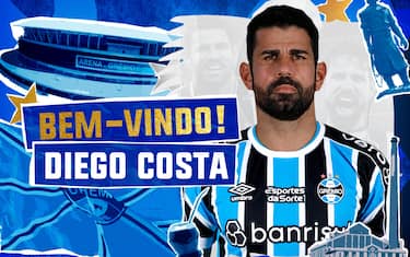 Diego Costa resta in Brasile: firma col Gremio