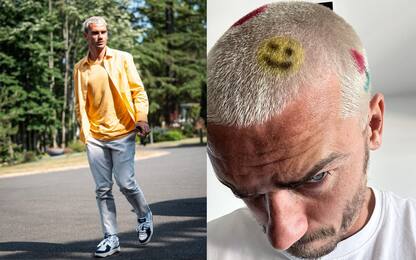 Griezmann con lo smile in testa: i look più strani
