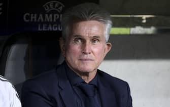 MUNICH, GERMANY - APRIL 25: Coach of Bayern Munich Jupp Heynckes during the UEFA Champions League Semi Final first leg match between Bayern Muenchen (Bayern Munich) and Real Madrid at the Allianz Arena on April 25, 2018 in Munich, Germany. (Photo by Jean Catuffe/Getty Images)