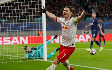 Sabitzer show, Lipsia ai quarti: Mou eliminato 3-0