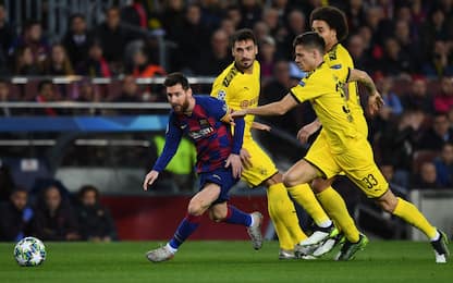 Dribblatori in Champions: tutti inseguono Messi