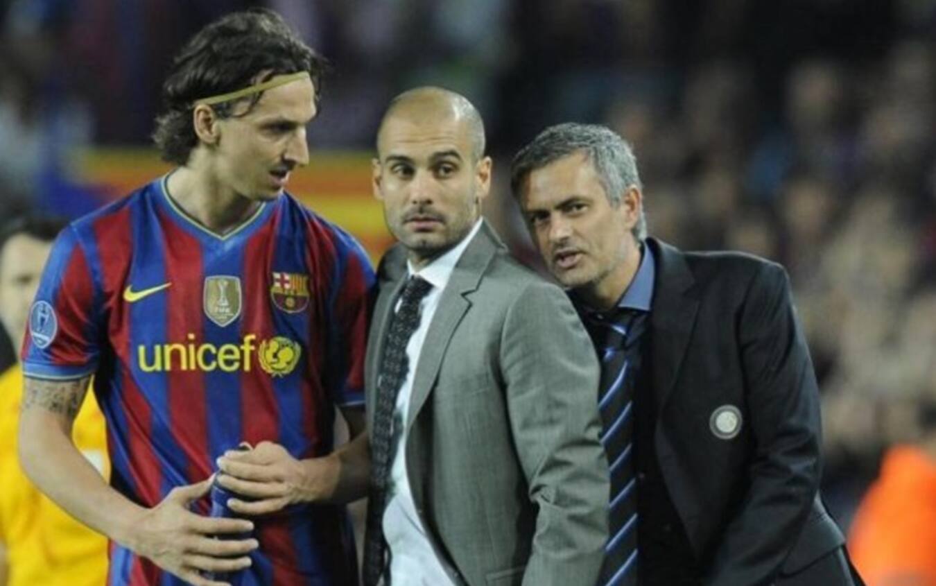 Il portoghese provoca Guardiola, come a dire: "In finale ci andiamo noi..." Il portoghese provoca Guardiola, come a dire: "In finale ci andiamo noi..."