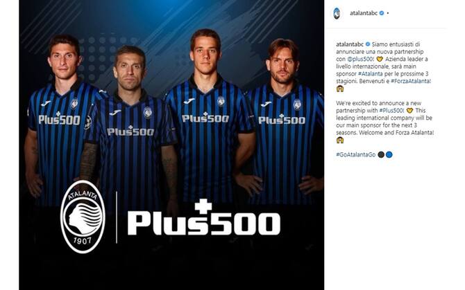 Atalanta svelata la maglia della Champions stagione 2020 2021