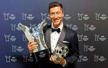 Premi Champions, Lewandowski il miglior giocatore