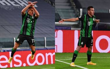 Uzuni esulta come CR7: il portoghese risponde