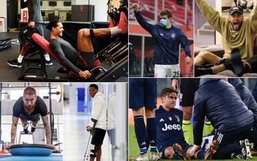Neymar&Co, le due (stellari) top XI degli assenti