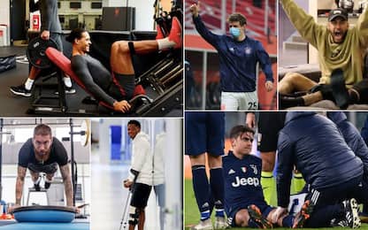 Neymar&Co, le due (stellari) top XI degli assenti