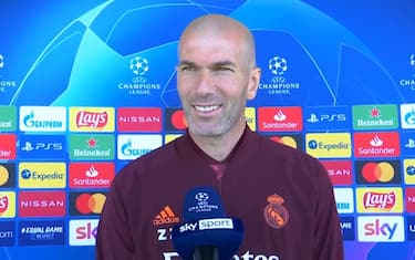 Real Madrid Atalanta Zidane intervista