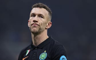 Ivan Perisic of FC Internazionale reacts during the UEFA Champions League 2021/22 Group Stage - Group D football match between FC Internazionale and FC Sheriff Tiraspol at Giuseppe Meazza Stadium, Milan, Italy on October 19, 2021
