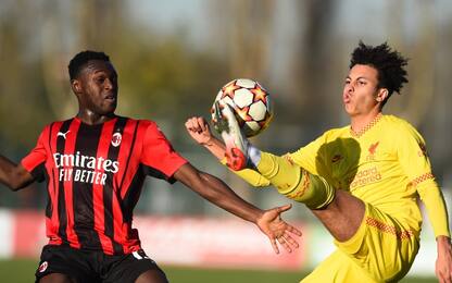 Youth League, Milan-Liverpool 1-1