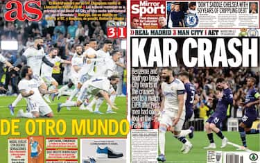 rassegna real madrid manchester city combo