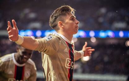 Champions, il primo gol del figlio di Conceição