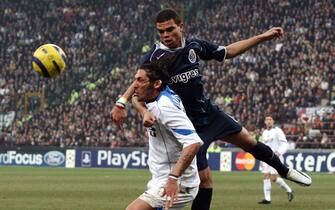 ©Marco Lussoso/LaPresse
15-03-2005 Milano
Sport Calcio
Inter Porto Champions League 2004 2005
Nella foto Materazzi Marco