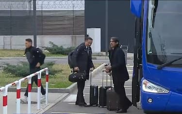 La partenza dell'Inter per Porto. VIDEO